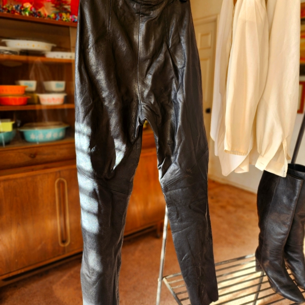 Tannery West leather pants
